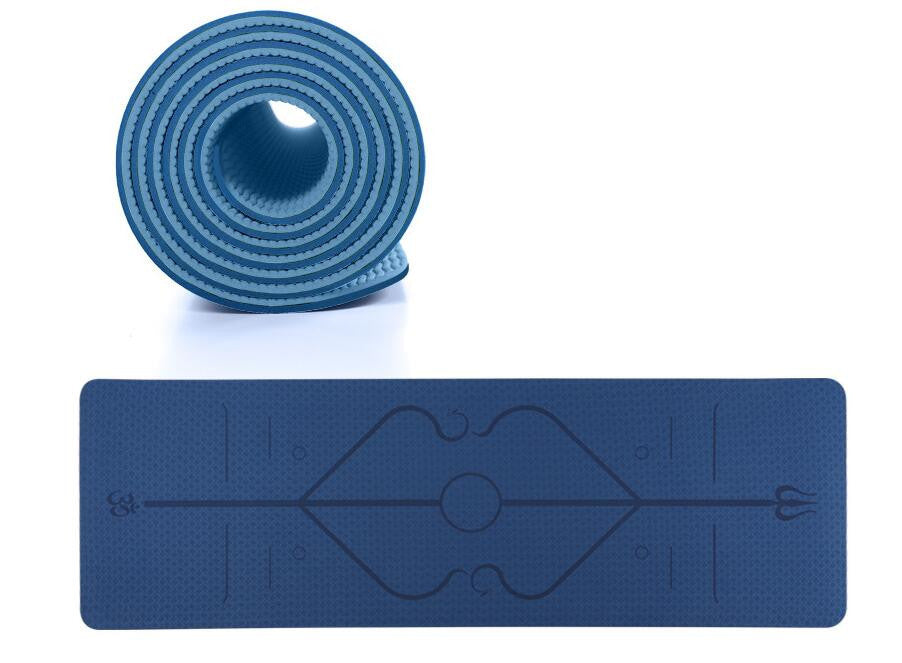 tpe yoga mat non slip carpet environmental fitness amazon
