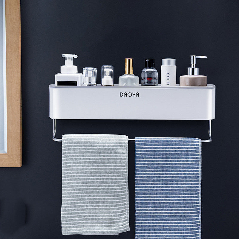 adjustable bathroom corner shelf pole