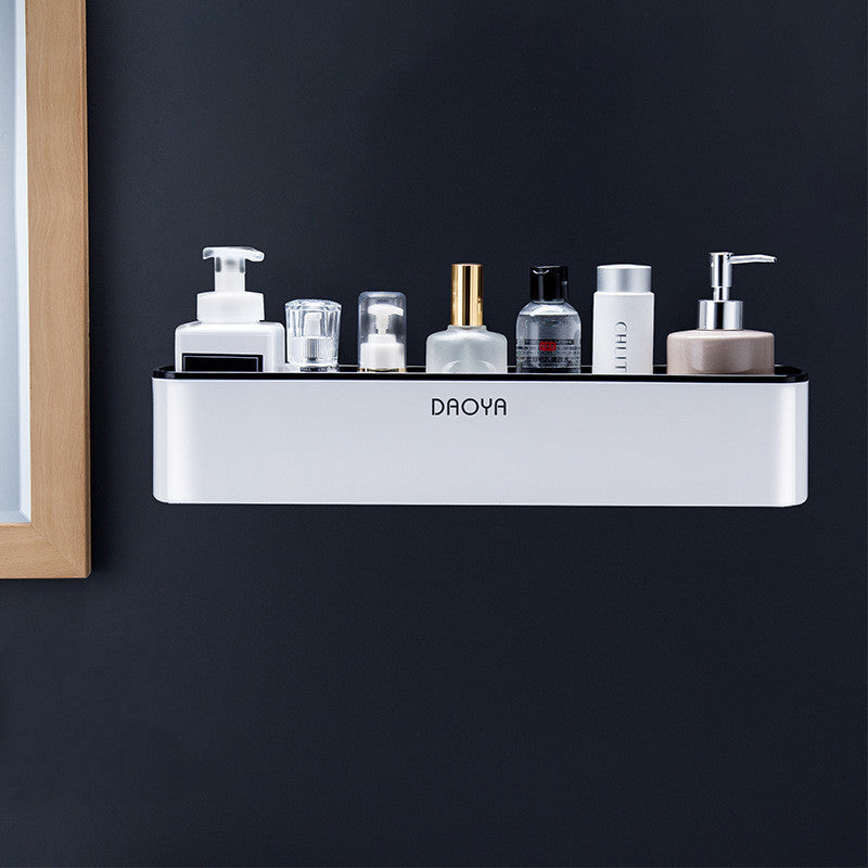 adjustable bathroom corner shelf pole