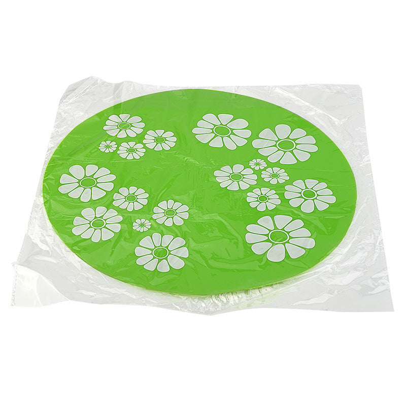 Non-Slip Water-Proof Silicone Mats For Pet Water Dispenser Flower Mats Are Available