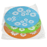 Non-Slip Water-Proof Silicone Mats For Pet Water Dispenser Flower Mats Are Available