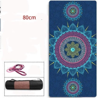 non slip yoga mat 10mm thick nitrile rubber abs mat for home exercise and gym gym exercise 72 24inch
