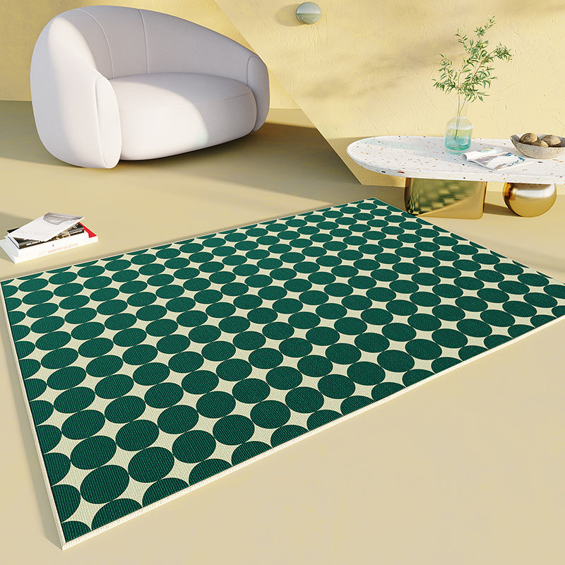 Room Checkerboard Rug Living Room Cloakroom